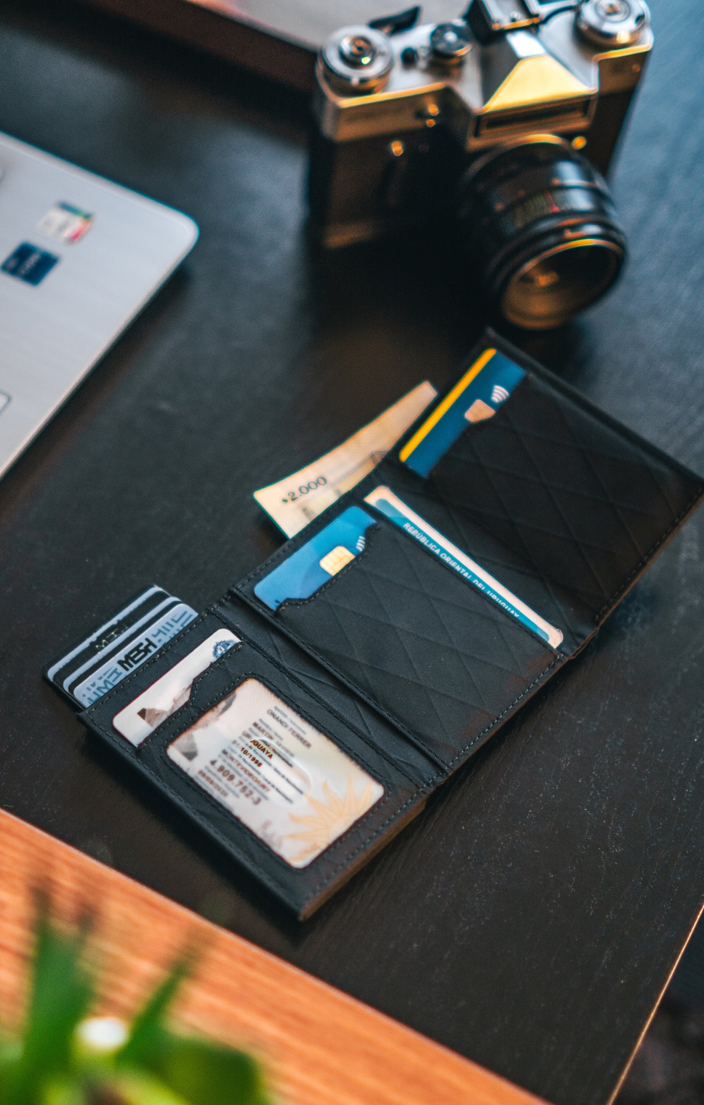 Billetera Tarjetero Waterproof Modelo Sport (Rombos)