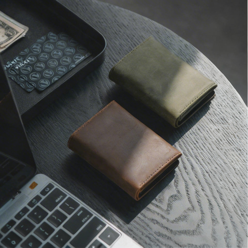 Pack Esencial Plus - Funda Notebook + Billetera Rustico