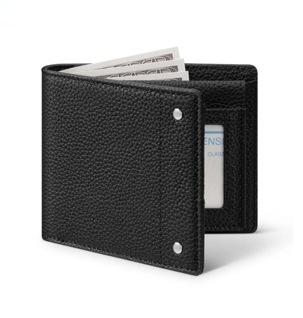 Billetera Tradicional Anti clonación de Cuero Genuino (Varios Colores)