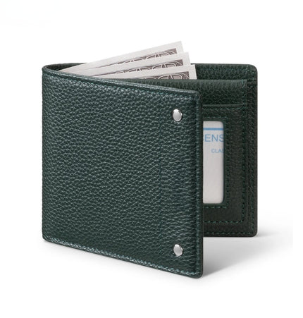 Billetera Tradicional Anti clonación de Cuero Genuino (Varios Colores)