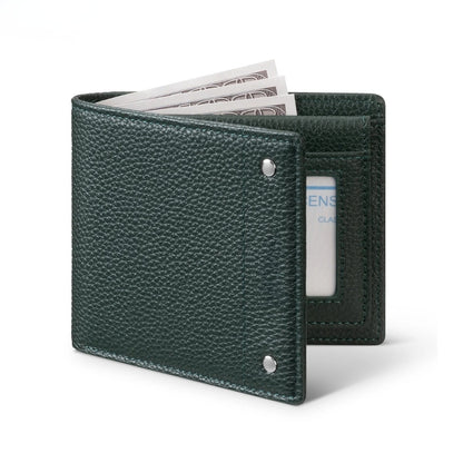 Billetera Tradicional Anti clonación de Cuero Genuino (Varios Colores)