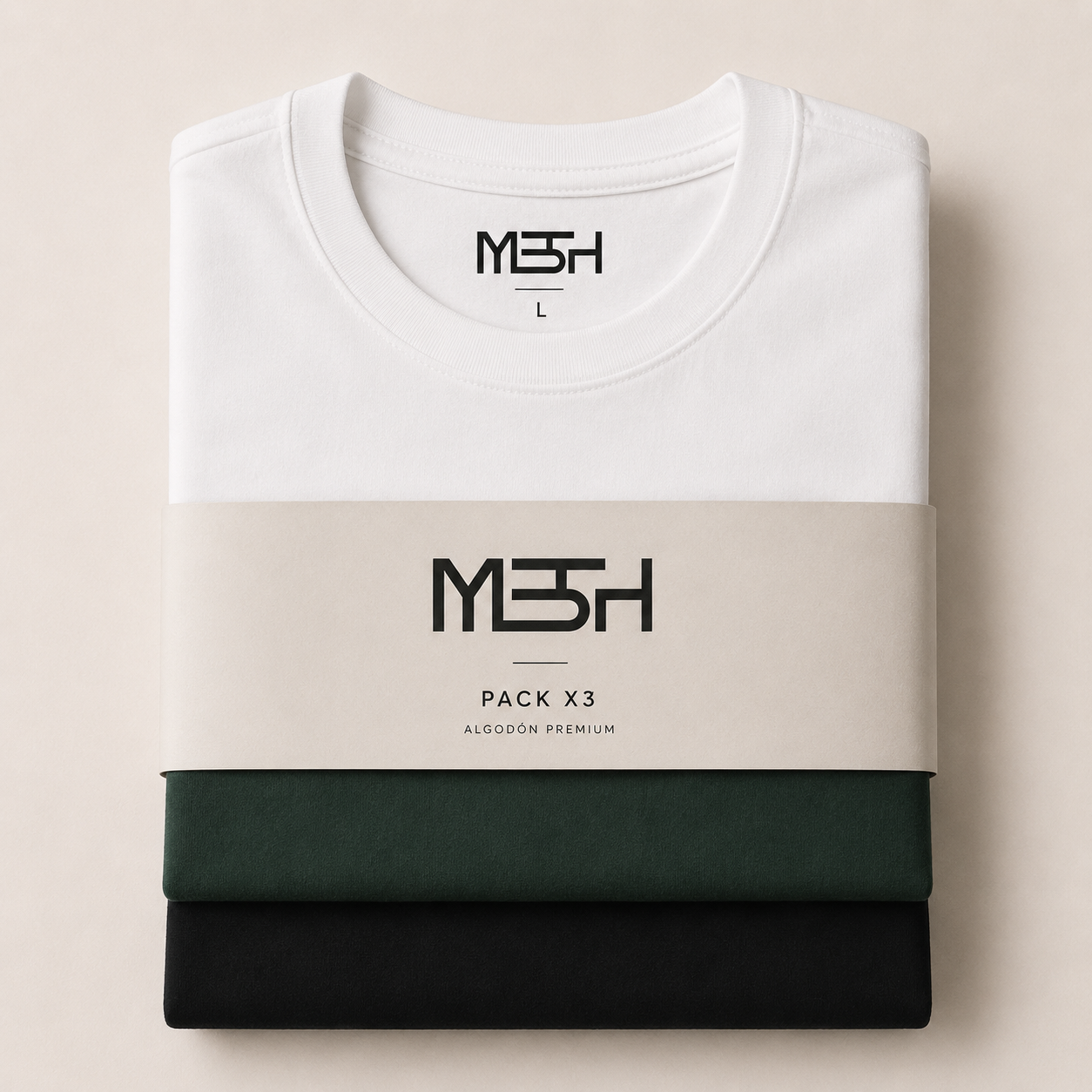 Pack x 3 Remeras Esenciales SR