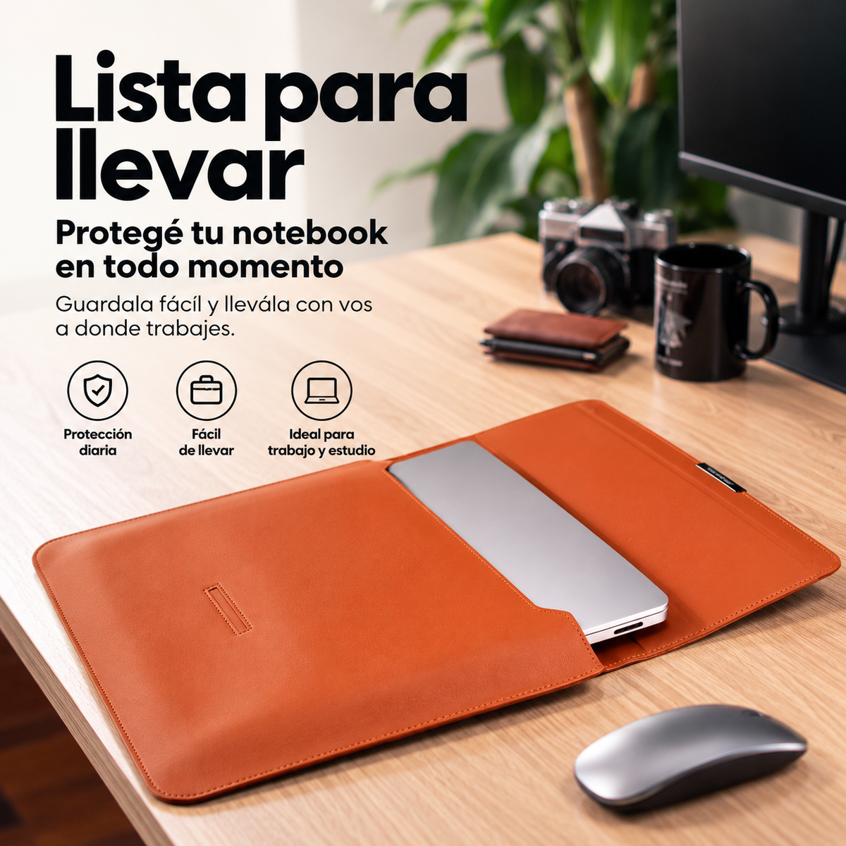 Funda para Notebook Nomad - Marron