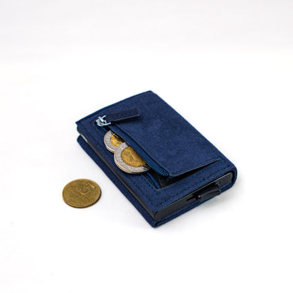 Billetera Tarjetero Noble - Azul