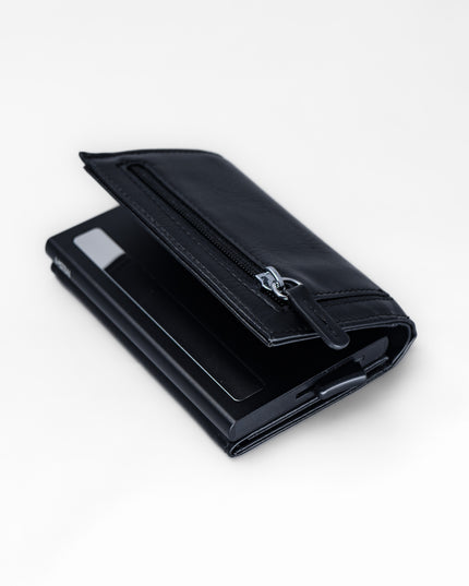 Billetera/ Tarjetero Deluxe - Negro