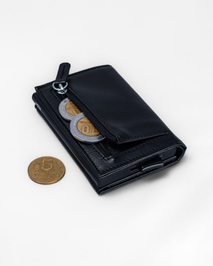 Billetera/ Tarjetero Deluxe - Negro