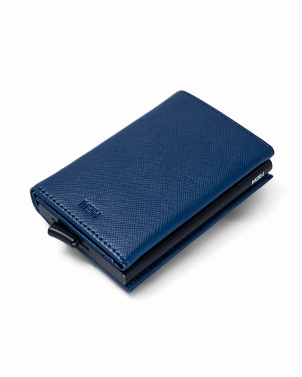 Billetera/ Tarjetero Deluxe - Azul