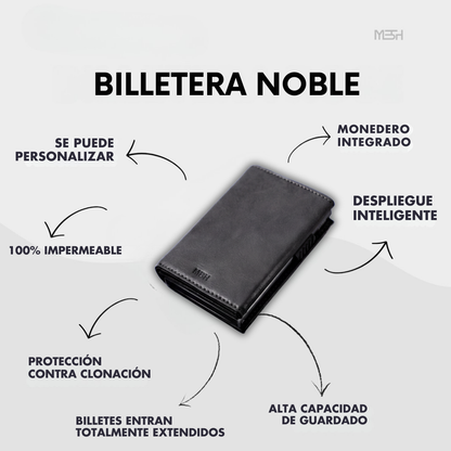 Billetera/ Tarjetero Noble (NEGRO)