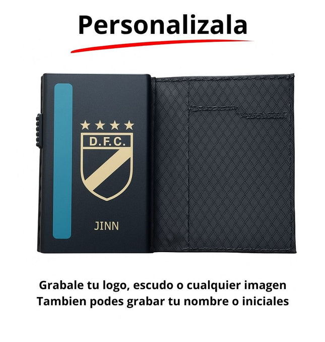 Billetera Tarjetero Waterproof Modelo Sport (Rombos)