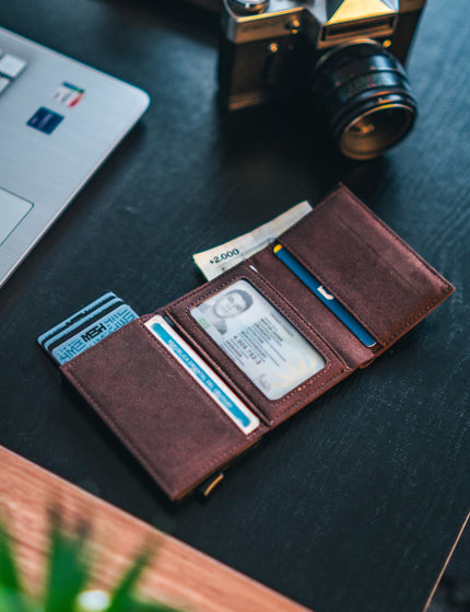 Billetera Tarjetero Noble - Marron
