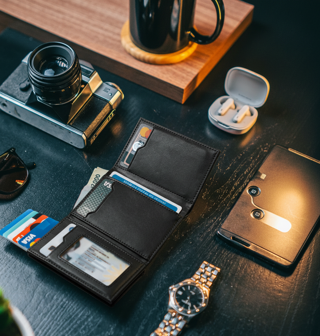 Billetera/ Tarjetero Noble (NEGRO)