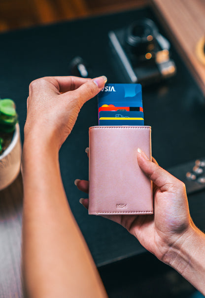 Pack Rosa Esencial - Funda Notebook + Billetera Noble