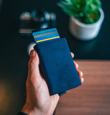 Billetera Tarjetero Noble - Azul